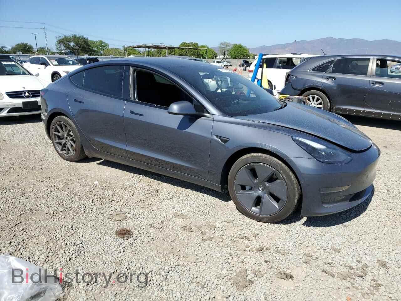 2022 TESLA MODEL 3 - VIN: 5YJ3E1EAXNF359841 - Фото 4