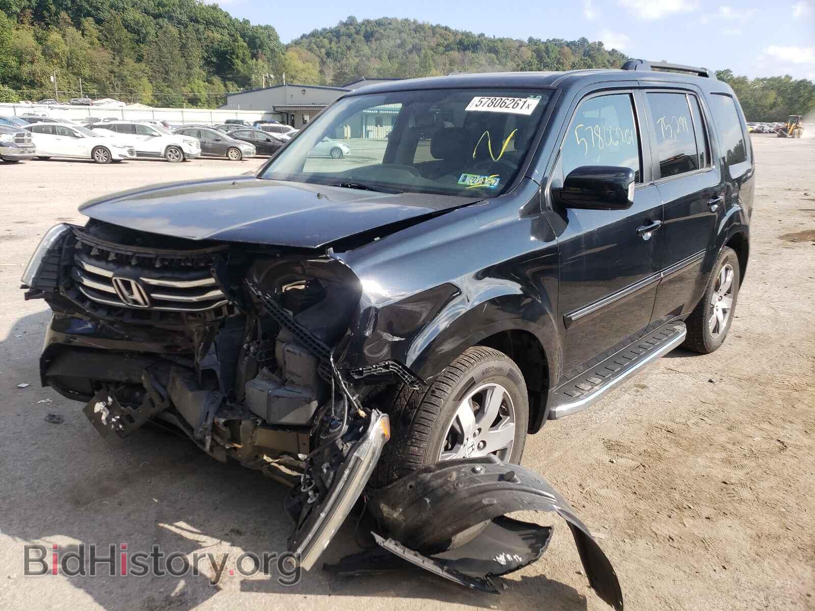 2015 HONDA PILOT - VIN: 5FNYF4H96FB024826 - Фото 2