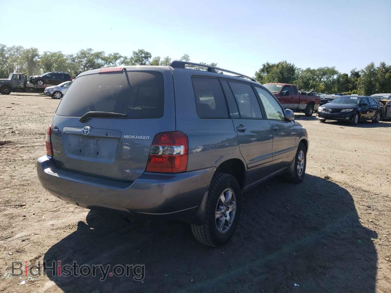 2006 TOYOTA HIGHLANDER - VIN: JTEEP21A760157677 - Фото 4