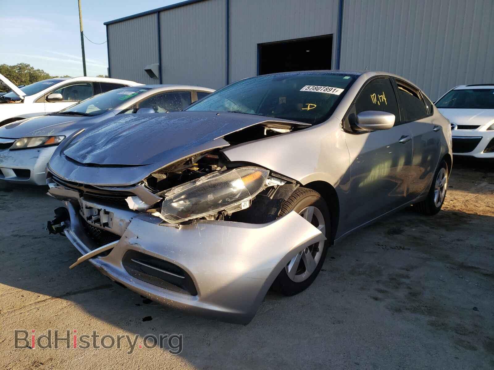 2015 DODGE DART - VIN: 1C3CDFBBXFD310021 - Фото 2