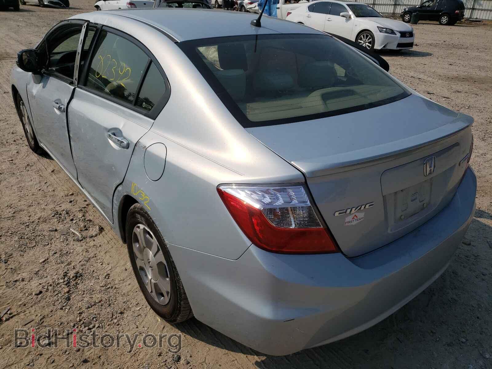 2012 HONDA CIVIC - VIN: JHMFB4F2XCS011468 - Фото 3