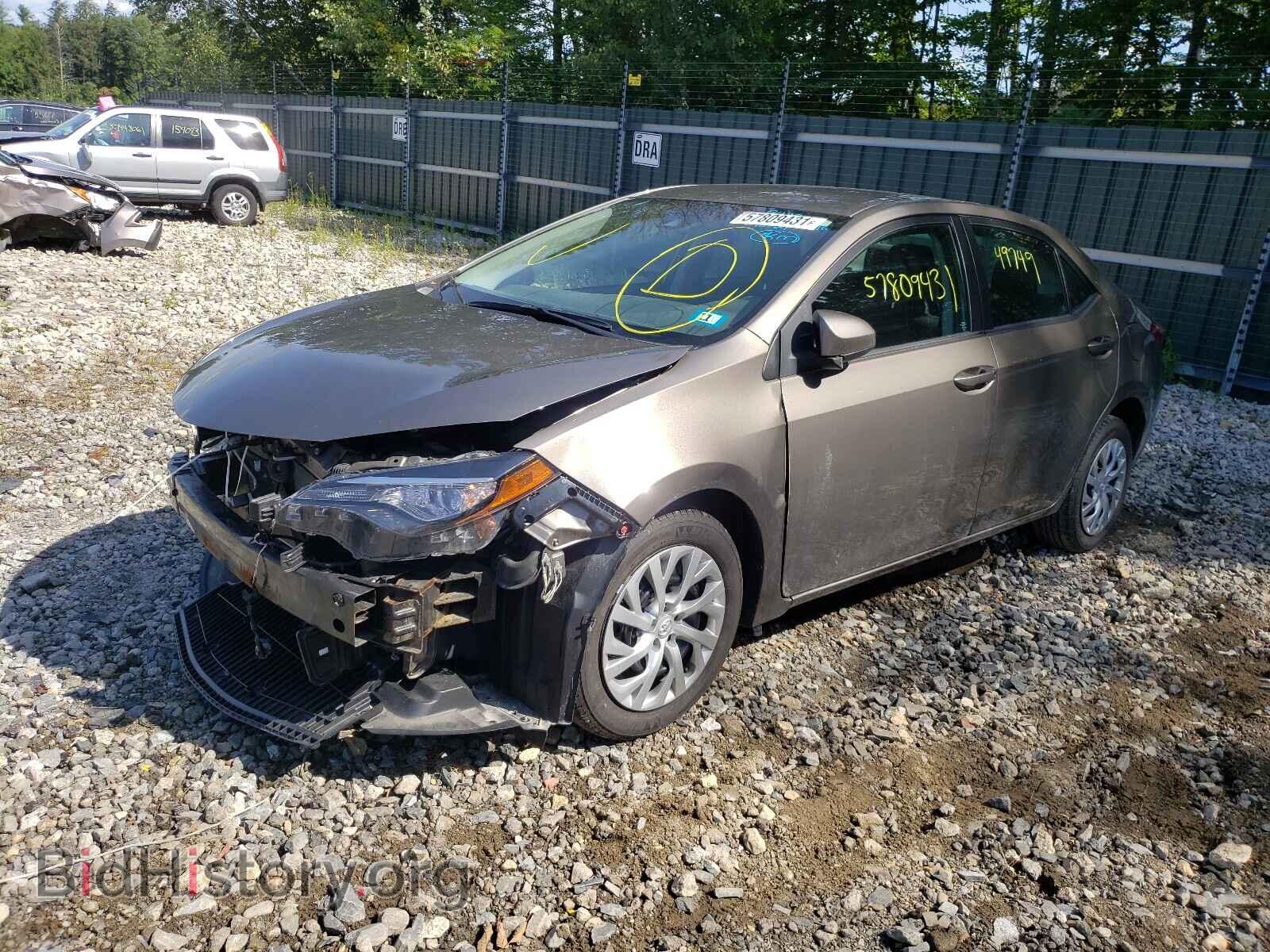 2017 TOYOTA COROLLA - VIN: 2T1BURHE4HC853424 - Фото 2