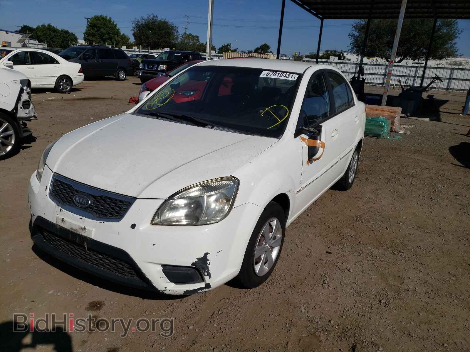 2010 KIA RIO - VIN: KNADH4A30A6691861 - Фото 2