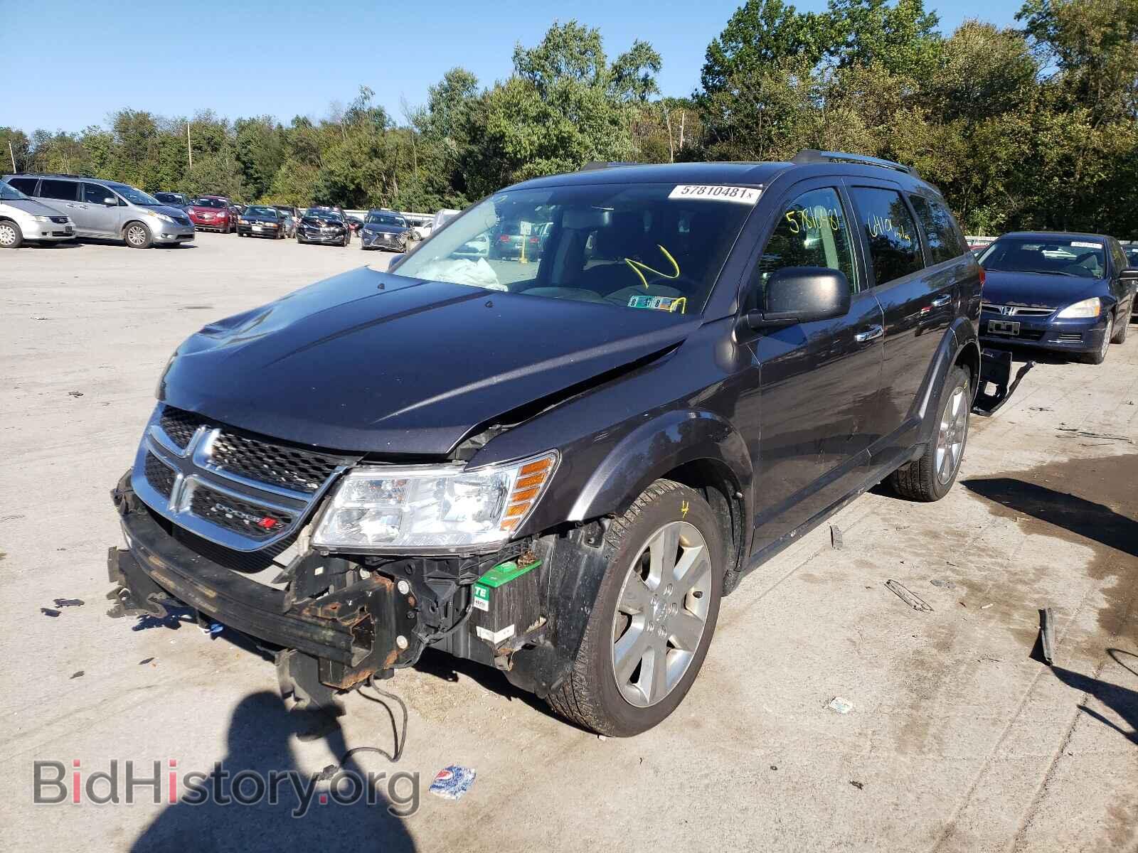 2015 DODGE JOURNEY - VIN: 3C4PDCAB5FT510151 - Фото 2
