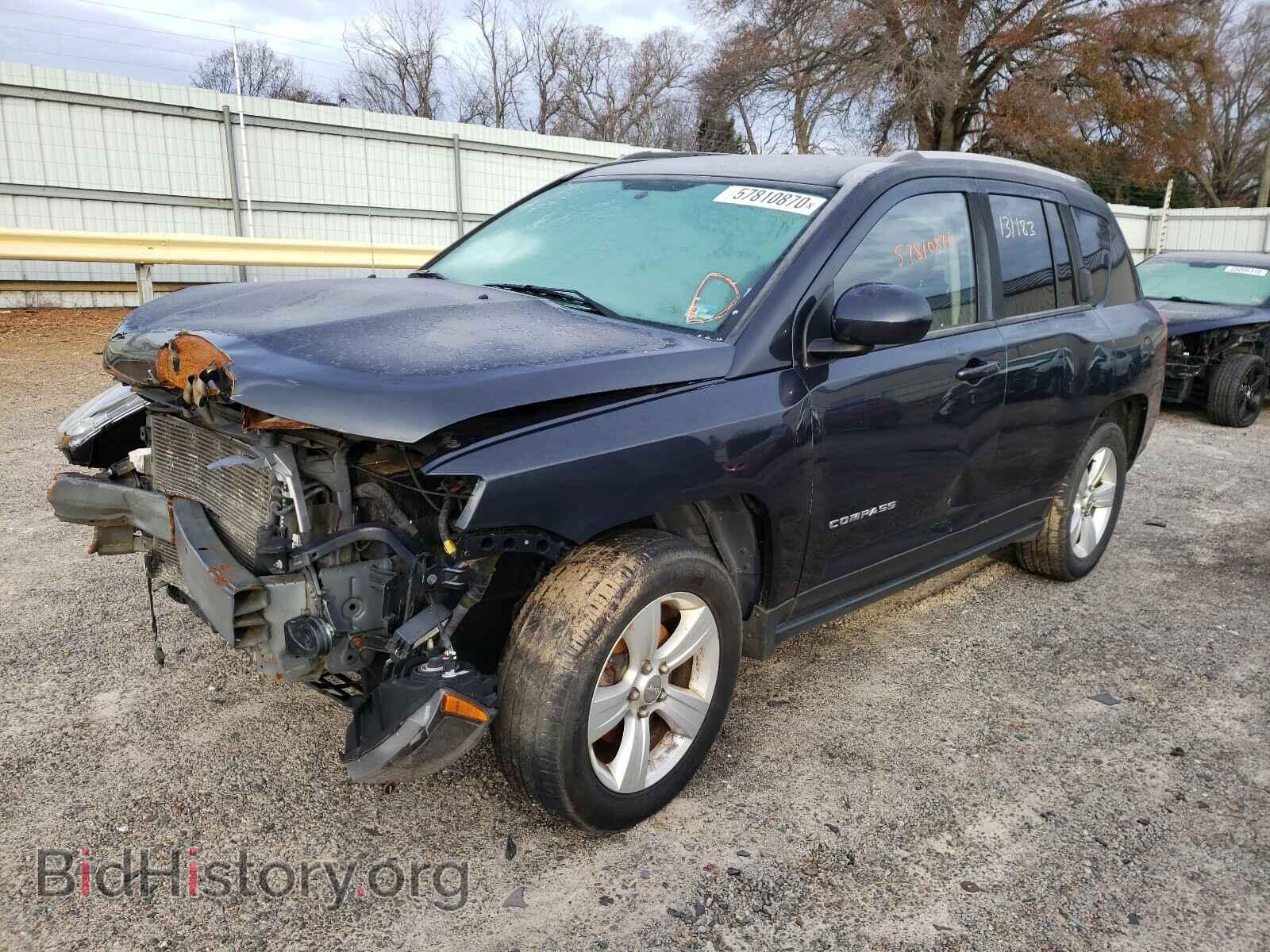 2014 JEEP COMPASS - VIN: 1C4NJDEB0ED622800 - Фото 2