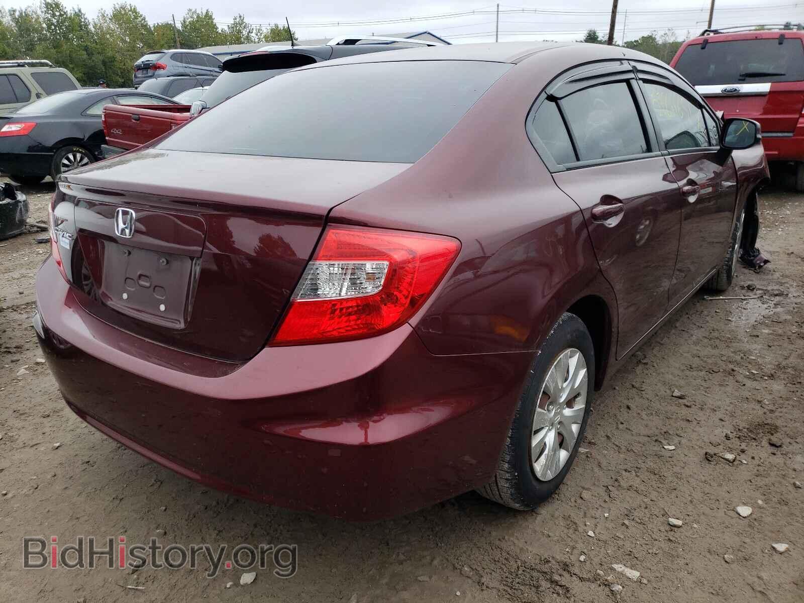 2012 HONDA CIVIC - VIN: 19XFB2F56CE041974 - Фото 4