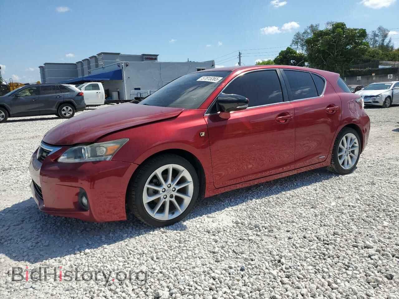 Photo JTHKD5BH2D2139004 - LEXUS CT 200 2013