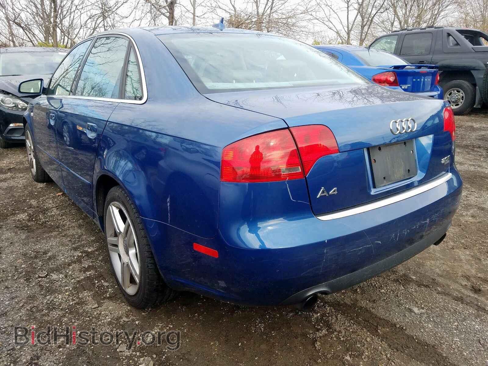 2007 AUDI A4 - VIN: WAUDF78E67A180644 - Фото 3