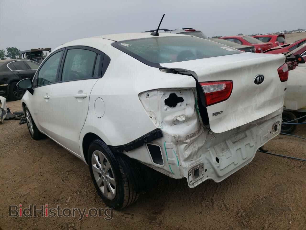 2015 KIA RIO - VIN: KNADM4A3XF6503074 - Фото 2