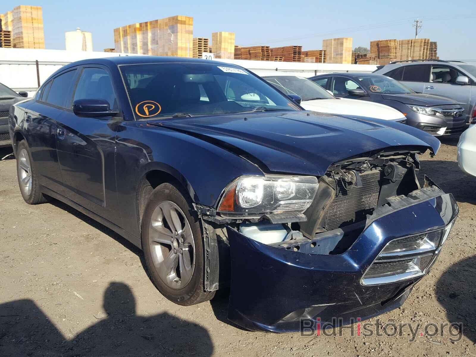 Photo 2C3CDXHG9DH701380 - DODGE CHARGER 2013