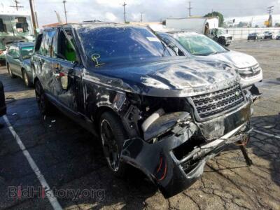 2017 Land Rover RANGEROVER Range Rove, черный — VIN SALGS2FE2HA361817, Copart