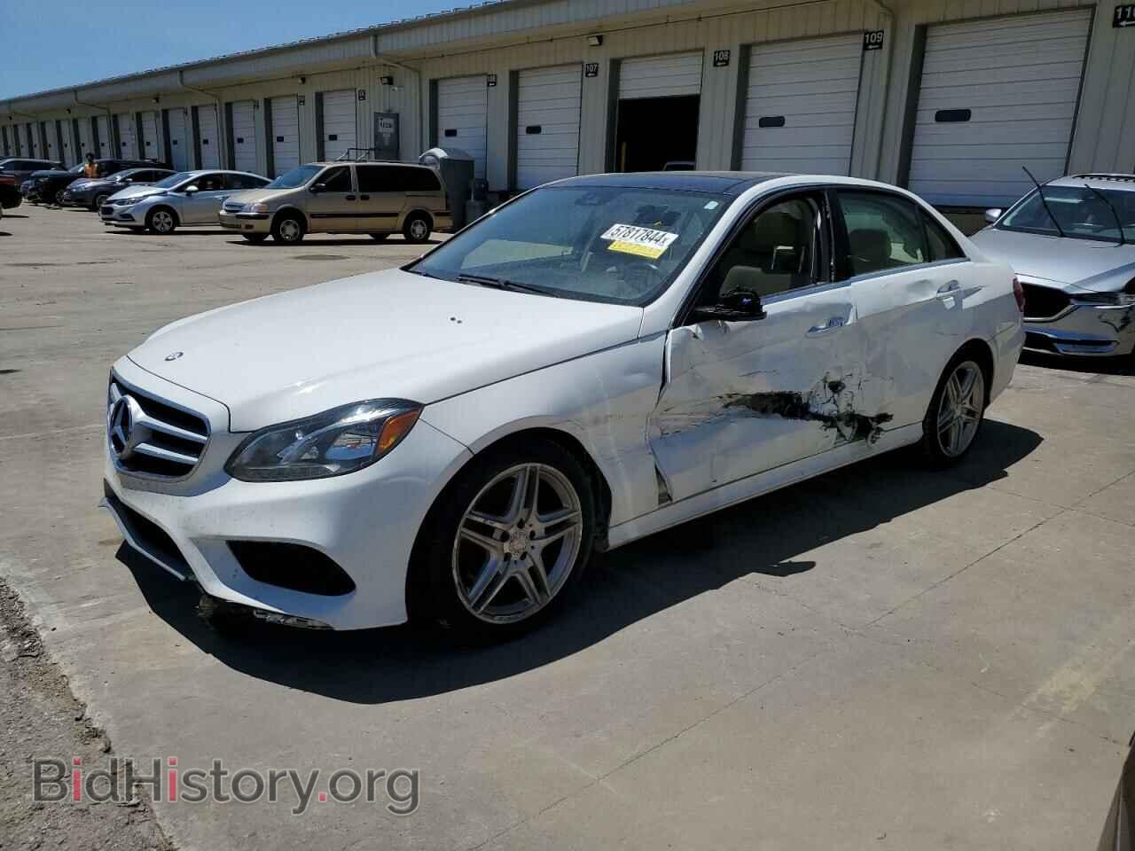 Photo WDDHF8JB2EA877015 - MERCEDES-BENZ E-CLASS 2014