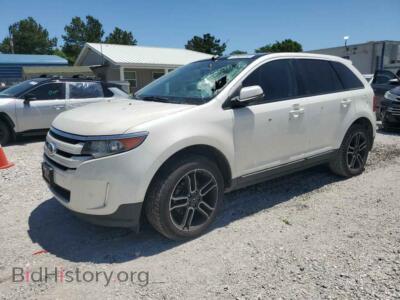 2013 Ford EDGE SEL, белый — VIN 2FMDK3JC9DBA17126, Copart