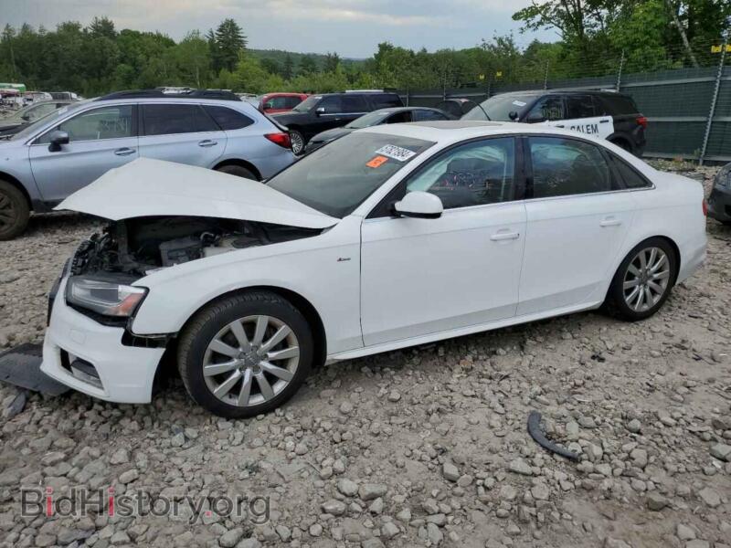 2015 Audi A4 Premium (VIN WAUBFAFL3FN044954) — photo 1 of 12, Copart, damage: front end