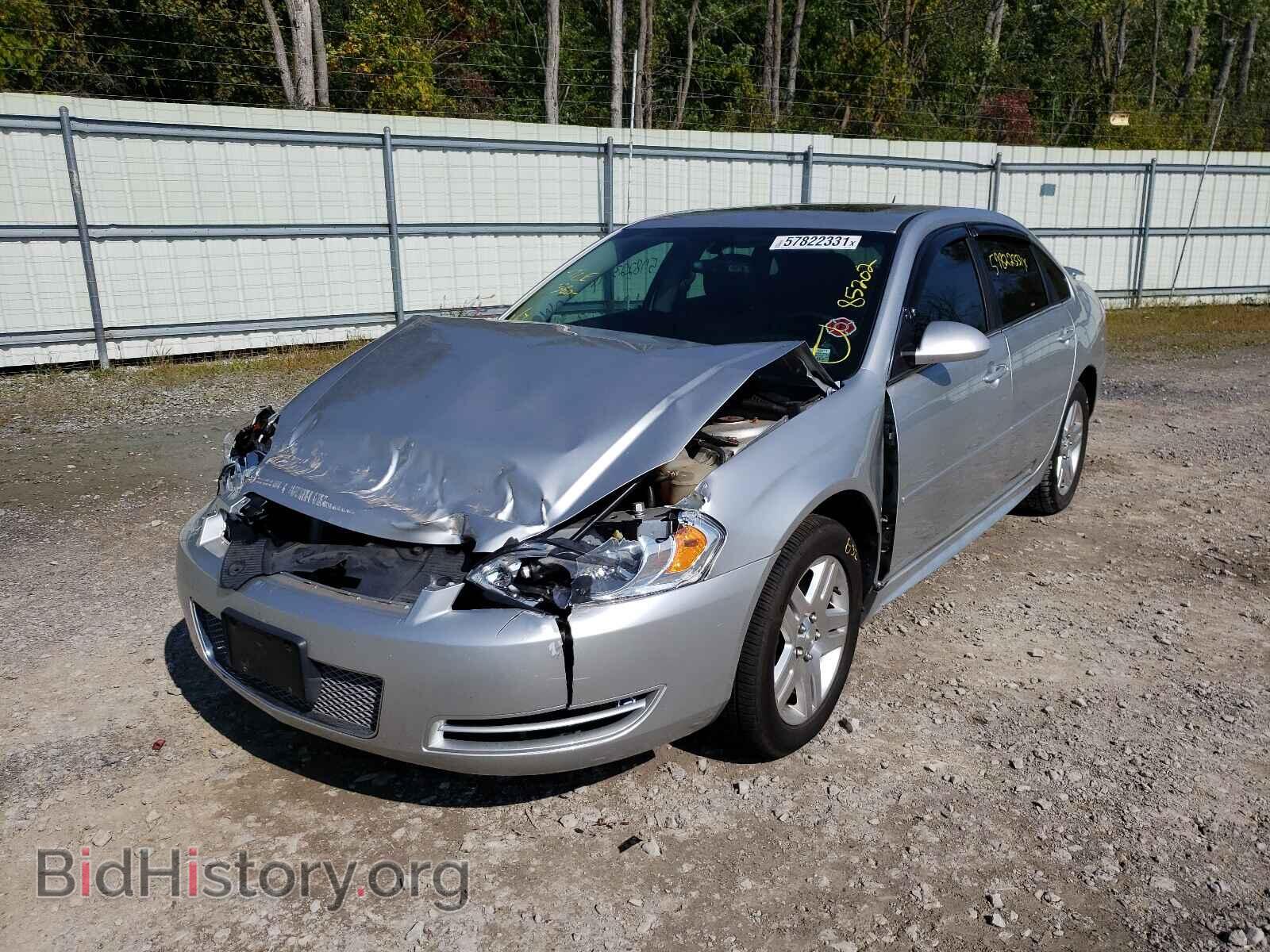 2012 CHEVROLET IMPALA - VIN: 2G1WG5E30C1291204 - Фото 2