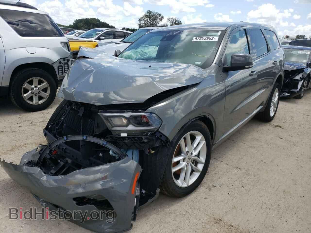 2022 DODGE DURANGO - VIN: 1C4RDHDG5NC101459 - Фото 2