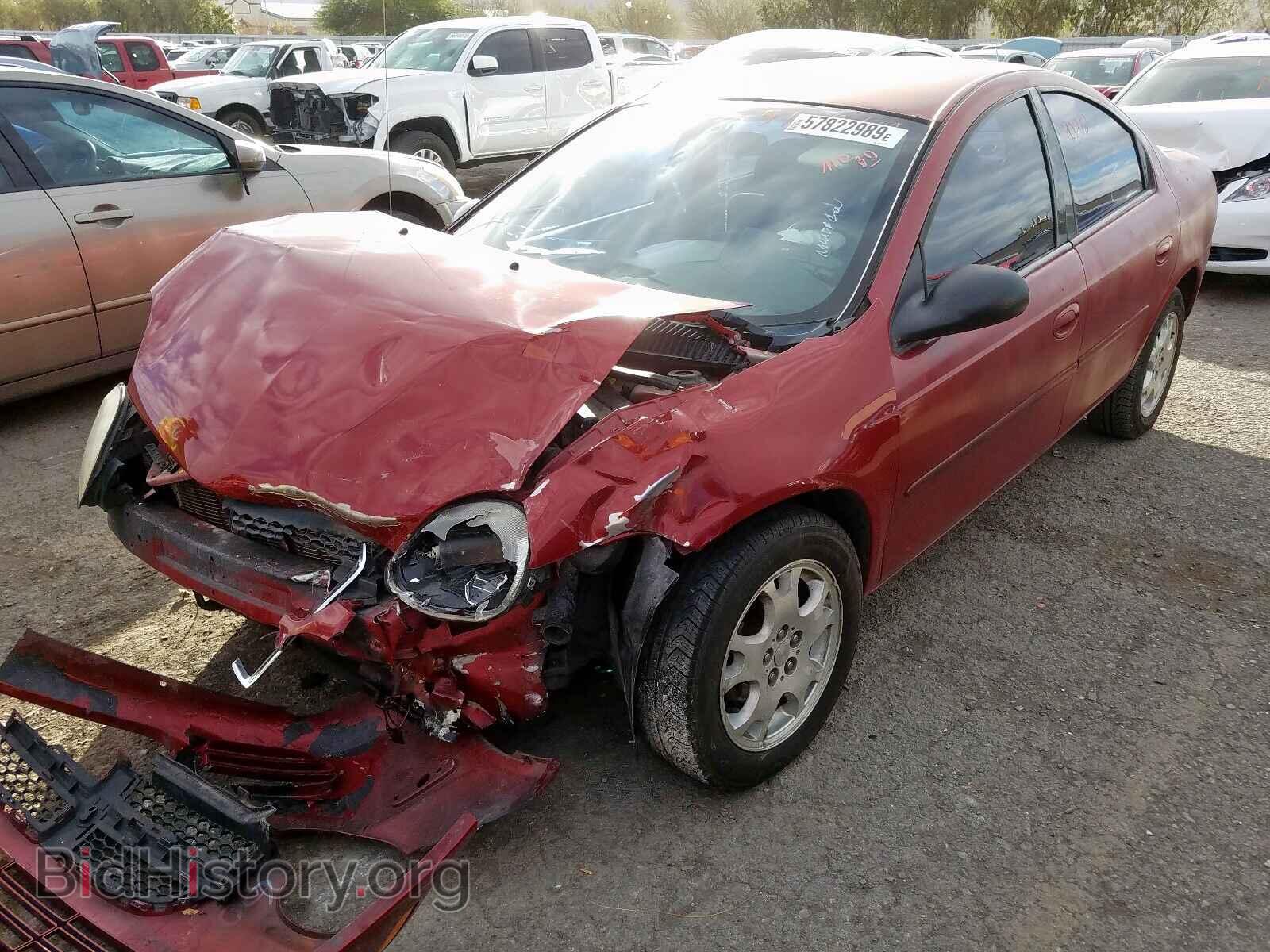 2005 DODGE NEON - VIN: 1B3ES56C55D223327 - Фото 2