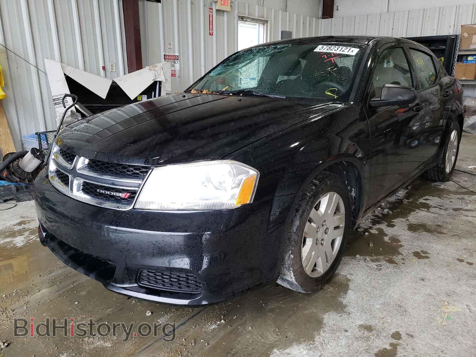 2014 DODGE AVENGER - VIN: 1C3CDZAB4EN203459 - Фото 2