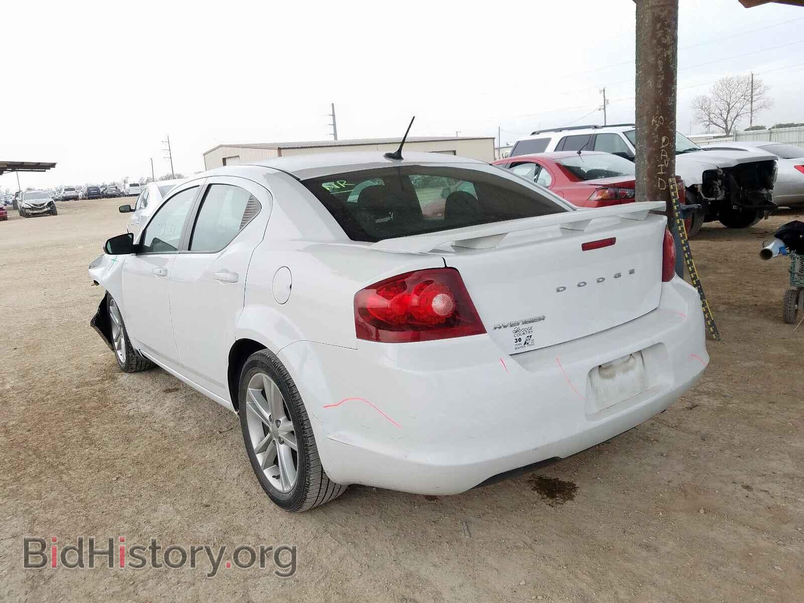 2014 DODGE AVENGER - VIN: 1C3CDZABXEN223943 - Фото 3