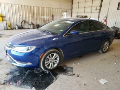 2017 Chrysler 200 Limited, синий — VIN 1C3CCCAB3HN503420, Copart