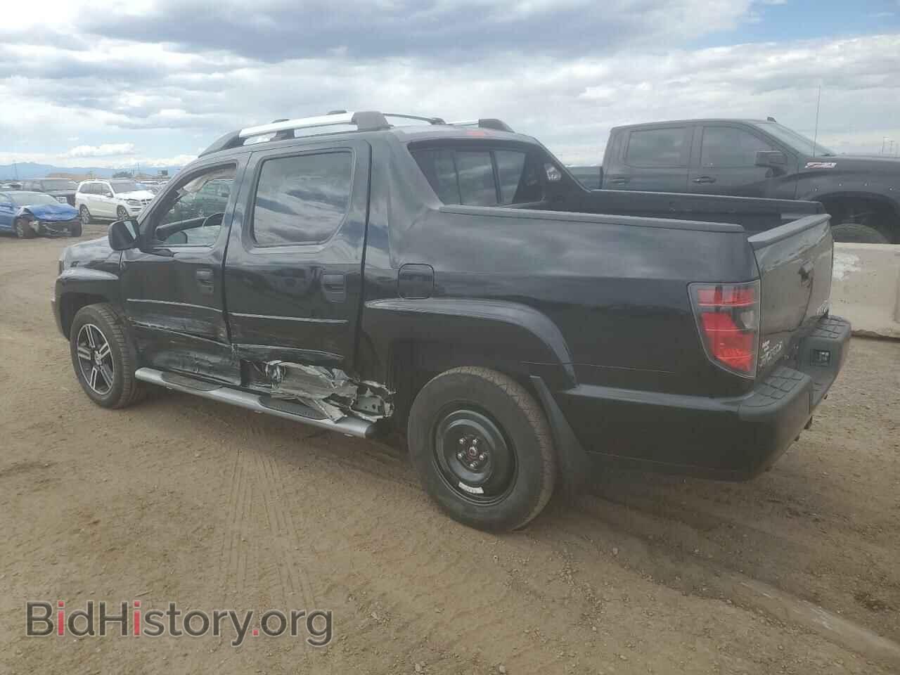 2014 HONDA RIDGELINE - VIN: 5FPYK1F72EB001352 - Фото 2