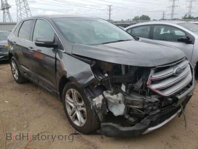 2016 Ford EDGE Edge Titan, серый — VIN 2FMPK4K82GBB42860, Copart