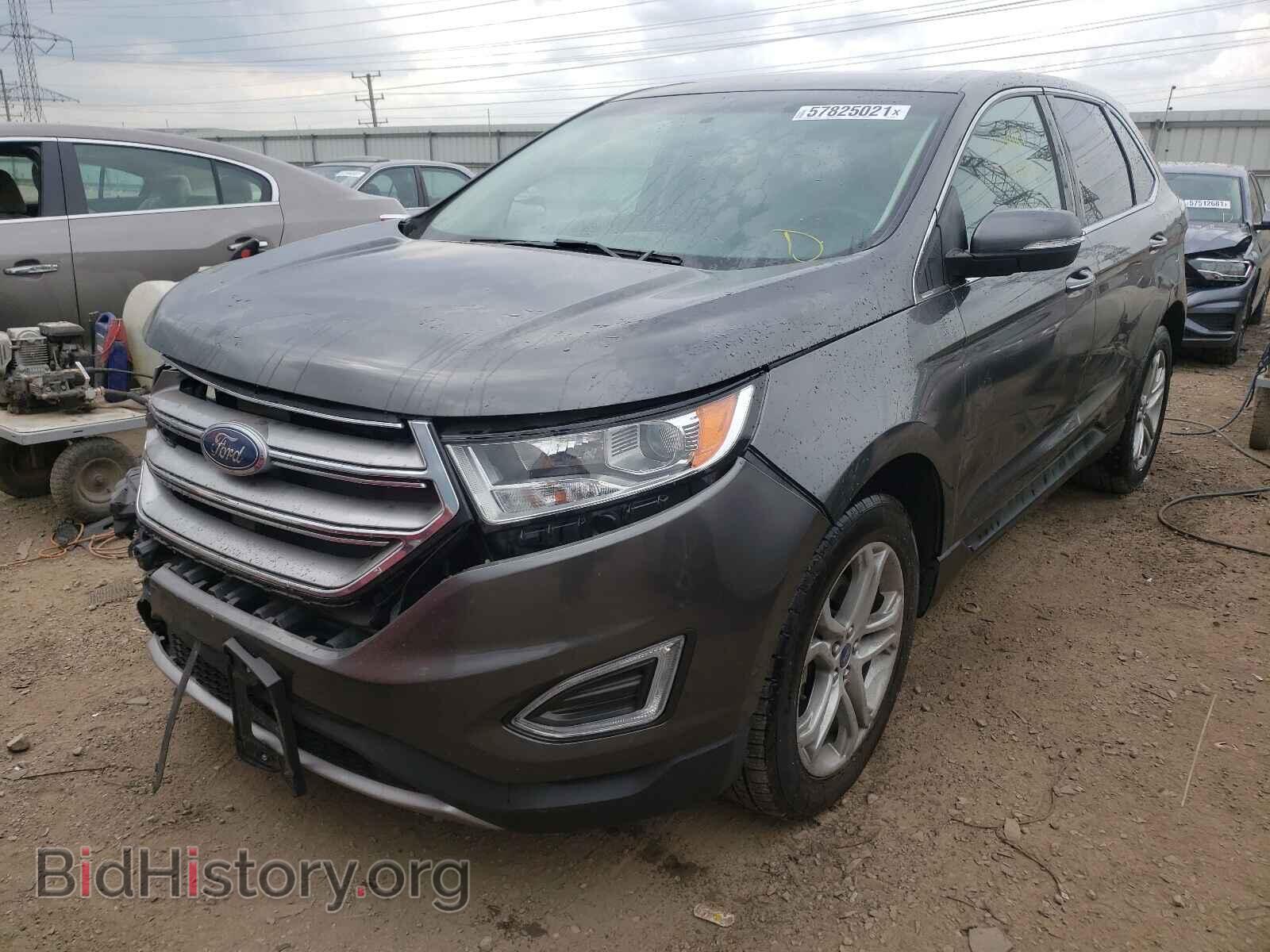 2016 FORD EDGE - VIN: 2FMPK4K82GBB42860 - Фото 2