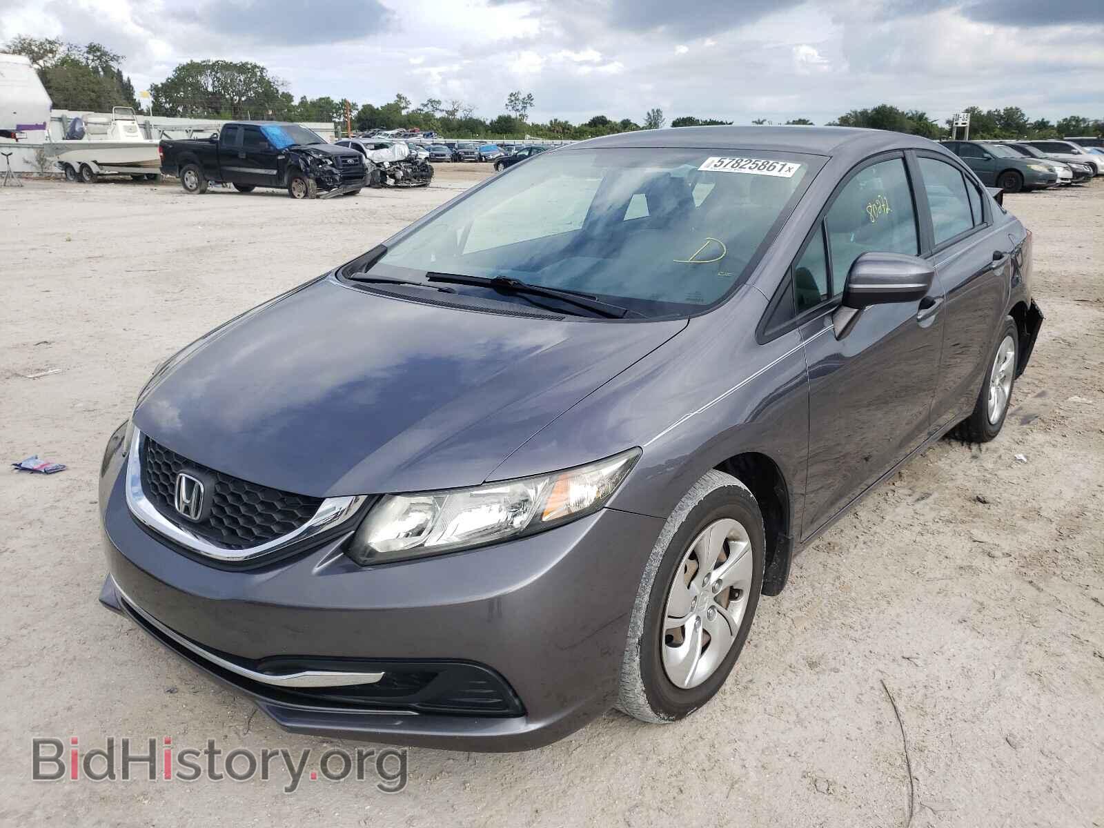 2014 HONDA CIVIC - VIN: 19XFB2F5XEE004820 - Фото 2