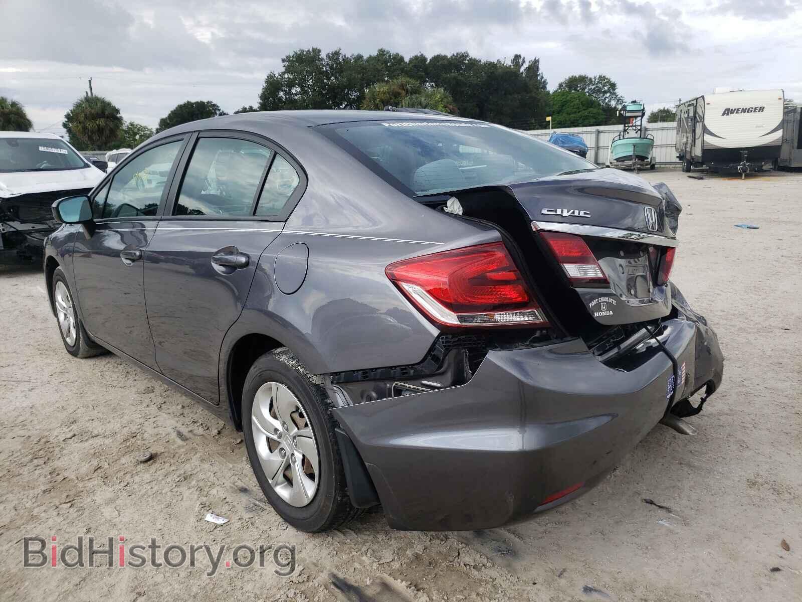 2014 HONDA CIVIC - VIN: 19XFB2F5XEE004820 - Фото 3