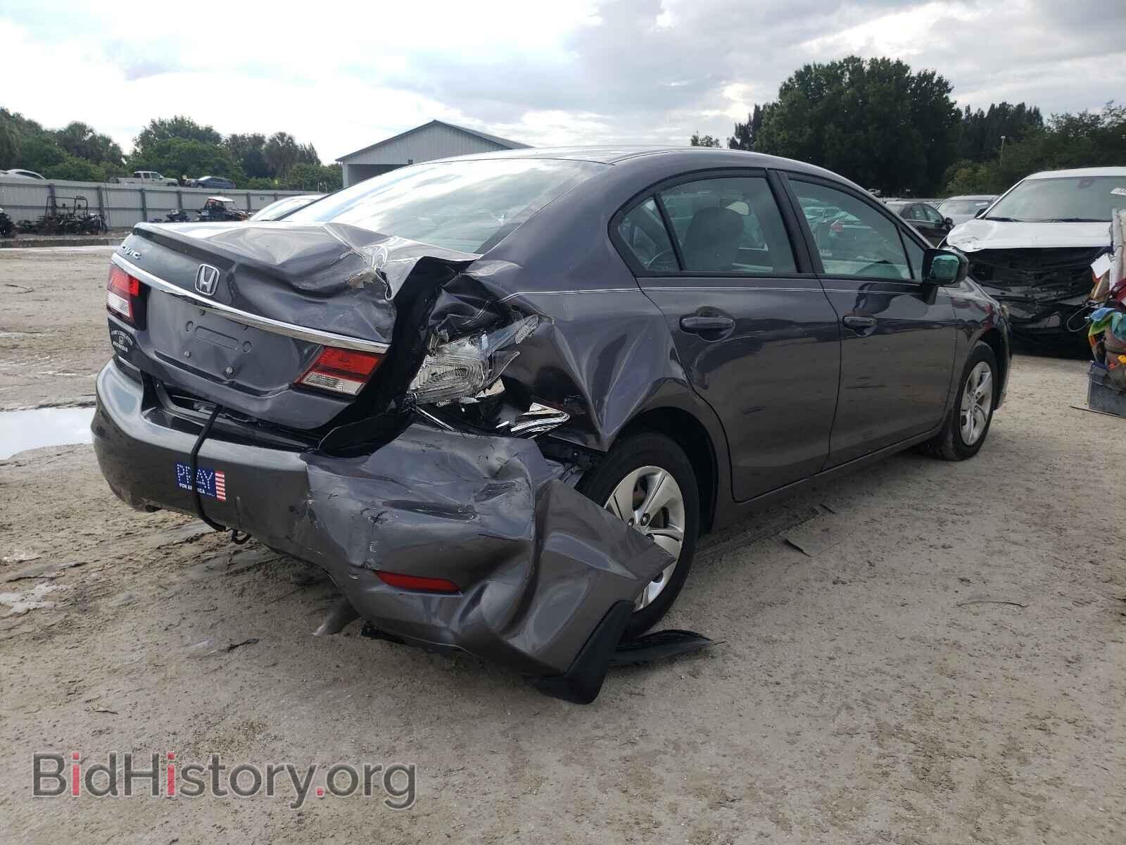 2014 HONDA CIVIC - VIN: 19XFB2F5XEE004820 - Фото 4