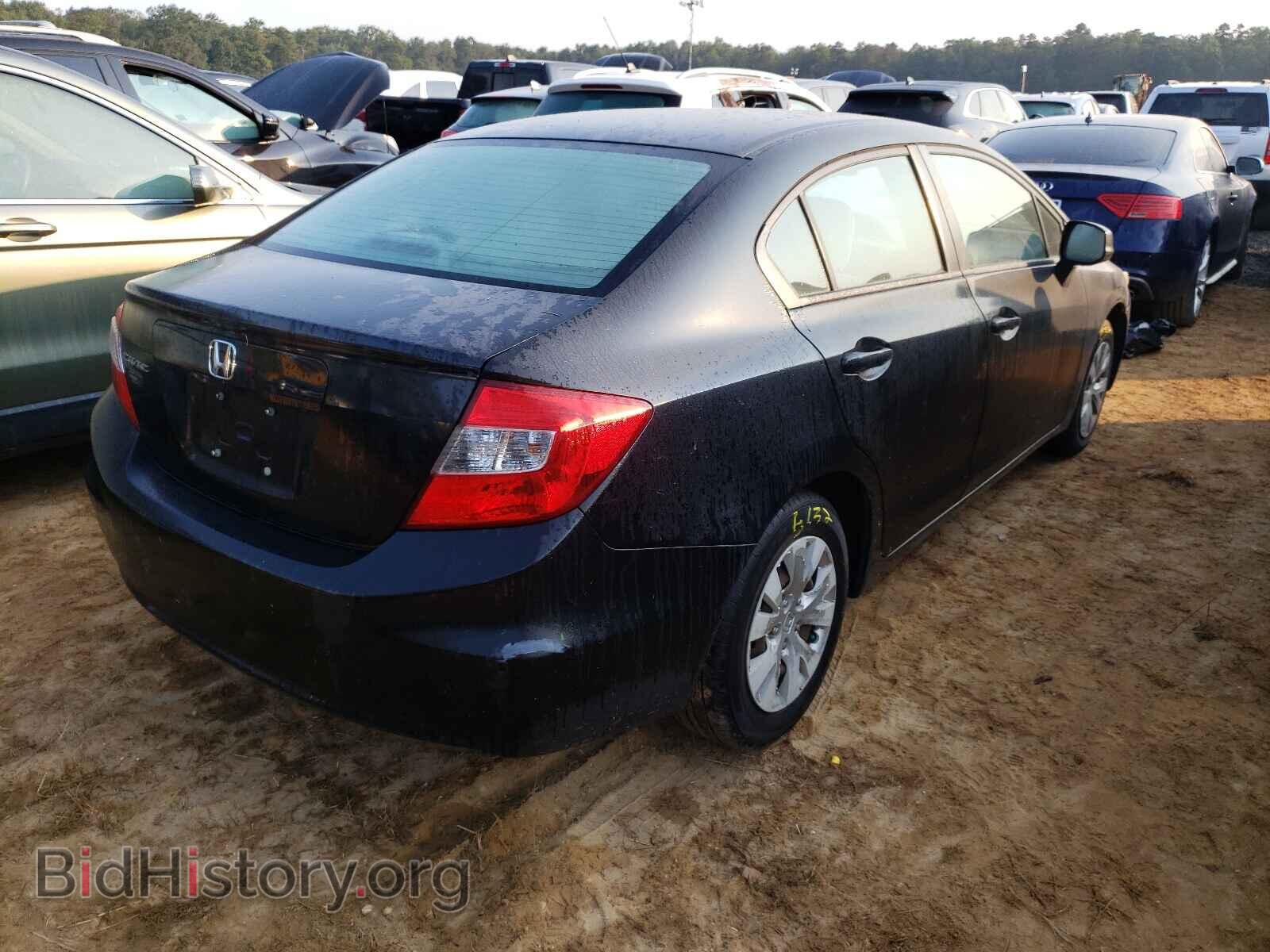 2012 HONDA CIVIC - VIN: 2HGFB2F50CH604829 - Фото 4