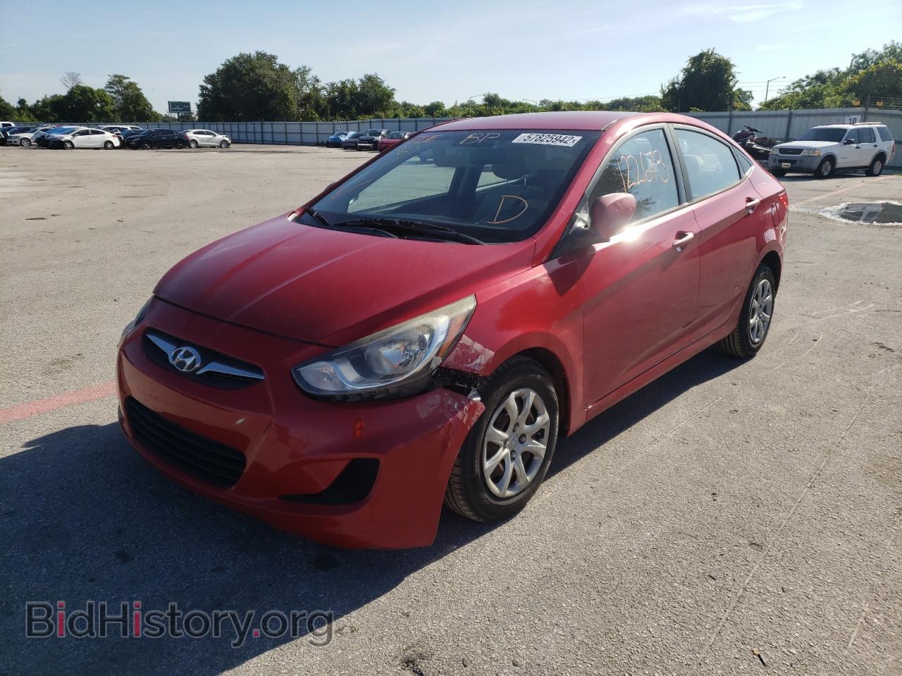 2013 HYUNDAI ACCENT - VIN: KMHCT4AE2DU429401 - Фото 2