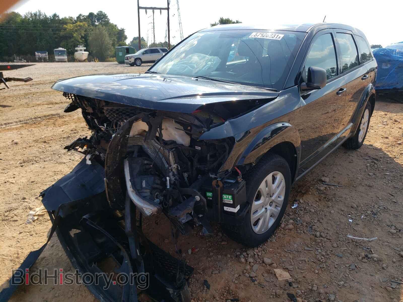 2013 DODGE JOURNEY - VIN: 3C4PDCAB0DT732982 - Фото 2