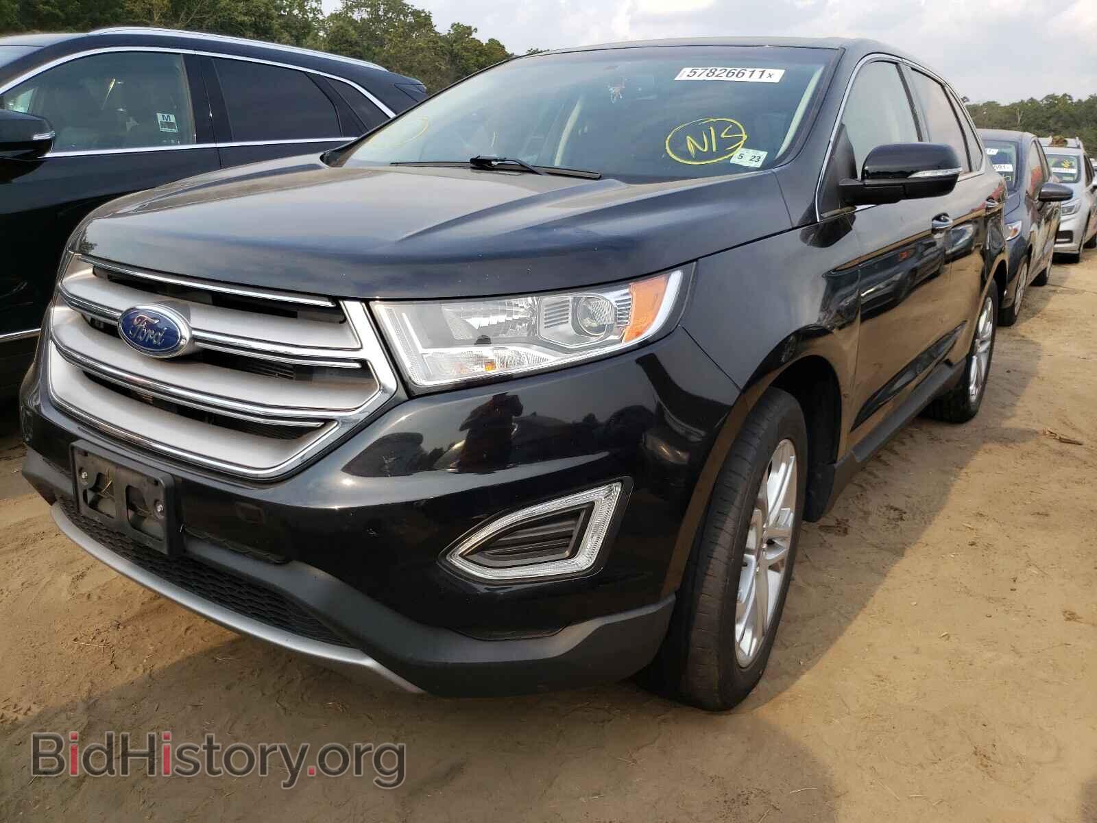 2018 FORD EDGE - VIN: 2FMPK4K83JBC01728 - Фото 2