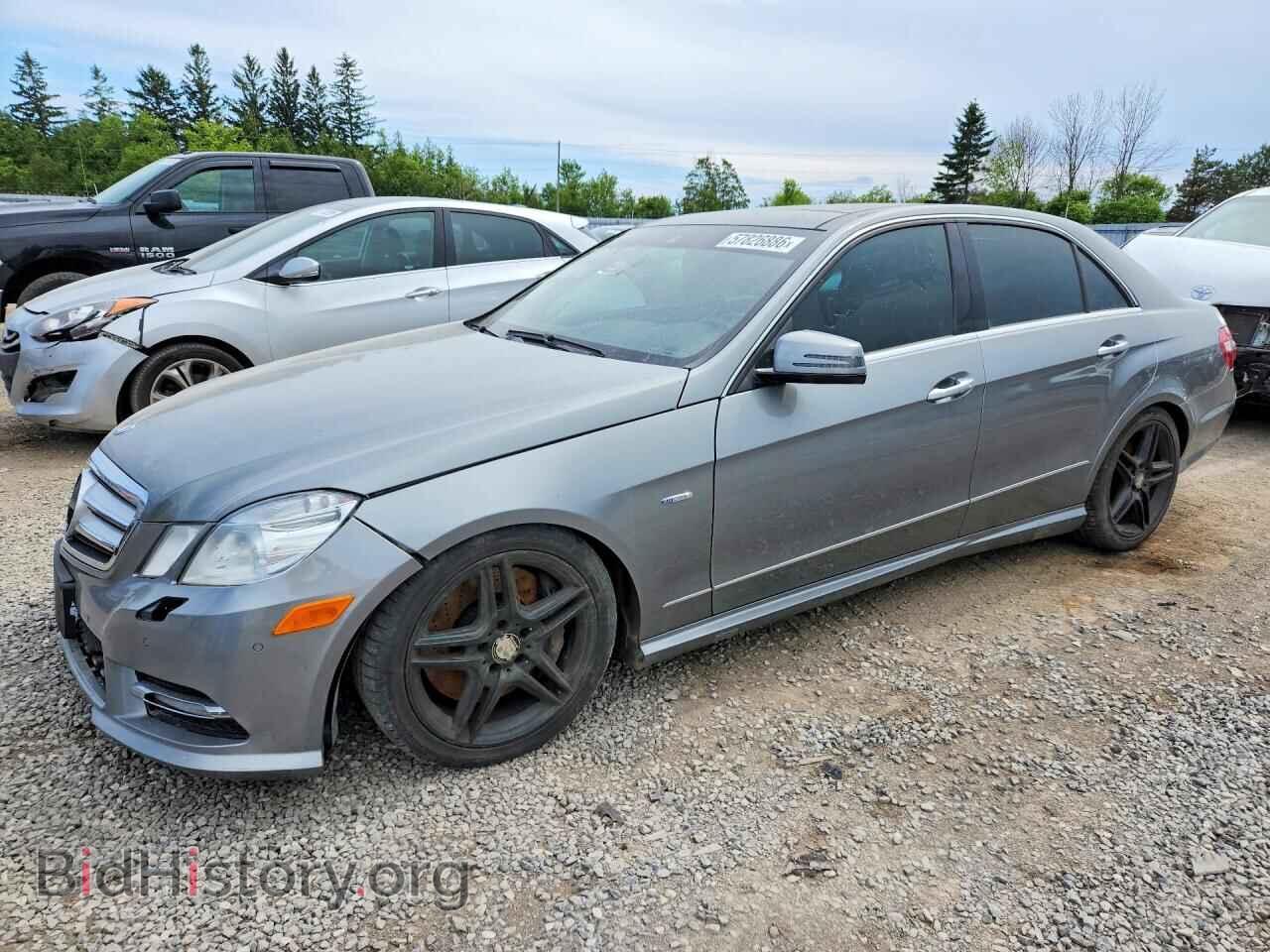 Photo WDDHF9BB4CA635067 - MERCEDES-BENZ E-CLASS 2012