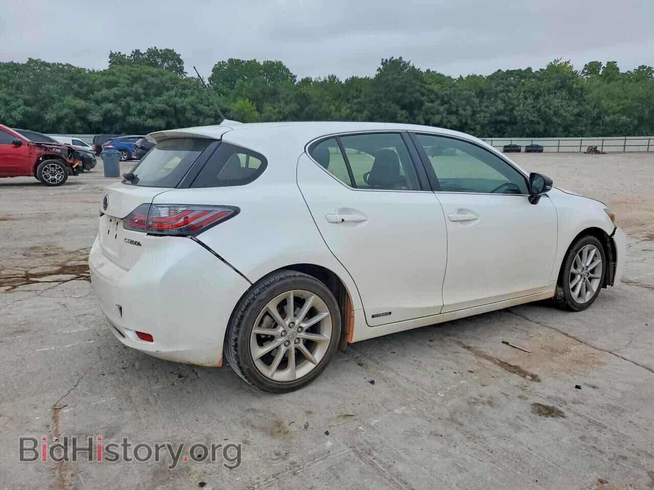 2012 LEXUS CT 200 - VIN: JTHKD5BH6C2118087 - Фото 3