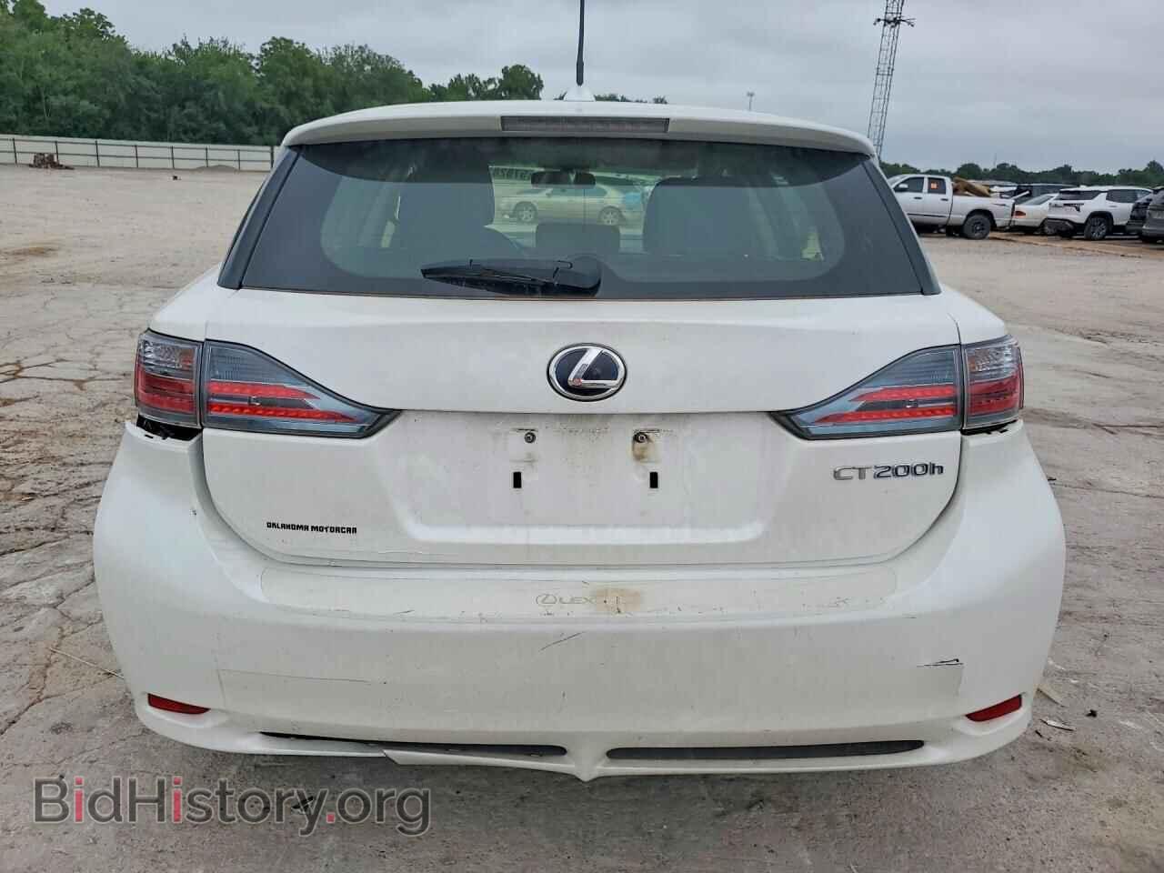 2012 LEXUS CT 200 - VIN: JTHKD5BH6C2118087 - Фото 6