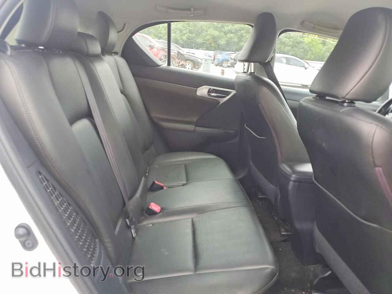2012 LEXUS CT 200 - VIN: JTHKD5BH6C2118087 - Фото 10