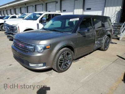 2014 Ford FLEX SEL, серый — VIN 2FMGK5C83EBD27808, Copart