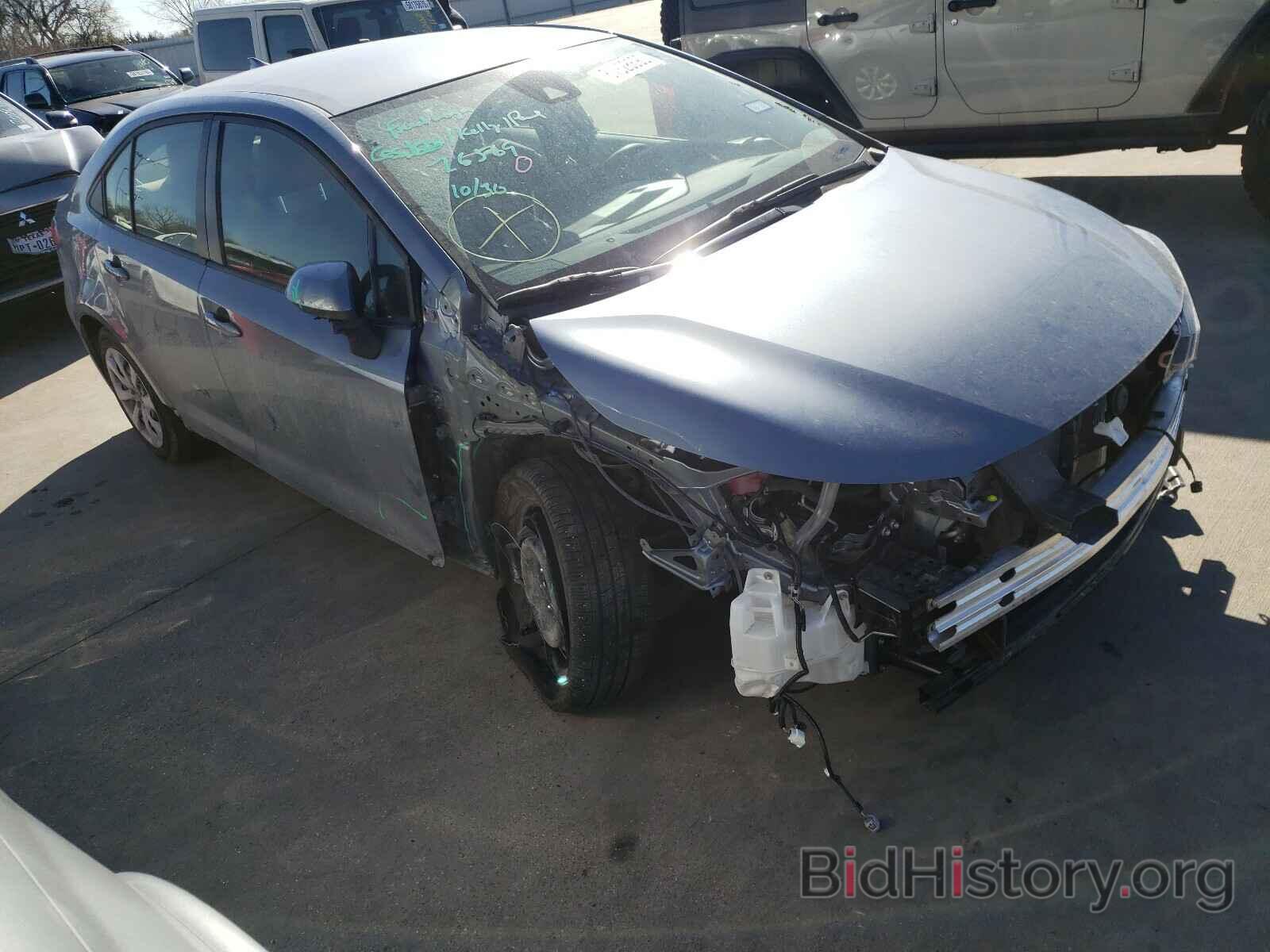 Photo JTDEPRAE3LJ117196 - TOYOTA COROLLA 2020