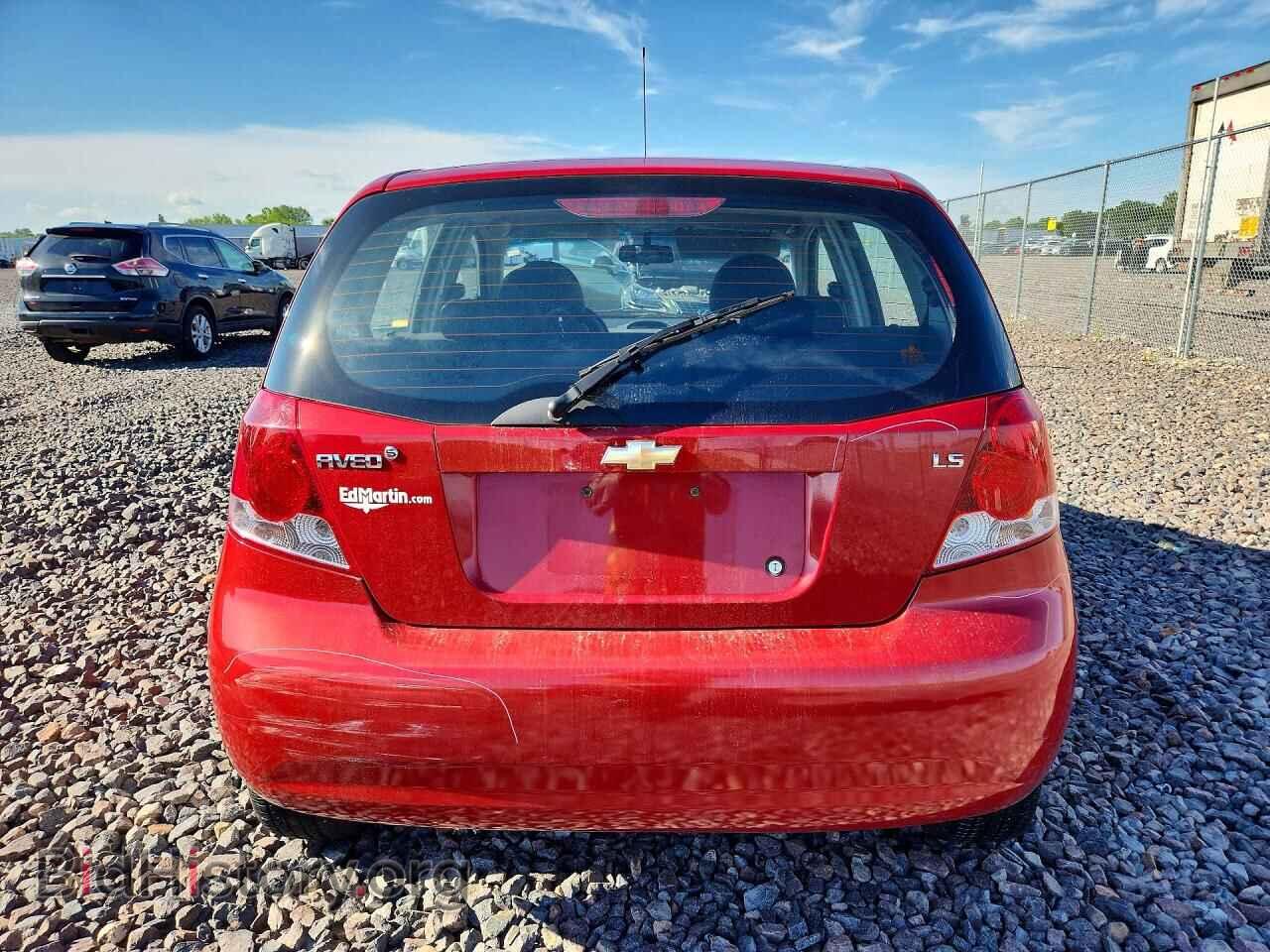 2008 CHEVROLET AVEO - VIN: KL1TD66678B201675 - Photo 6