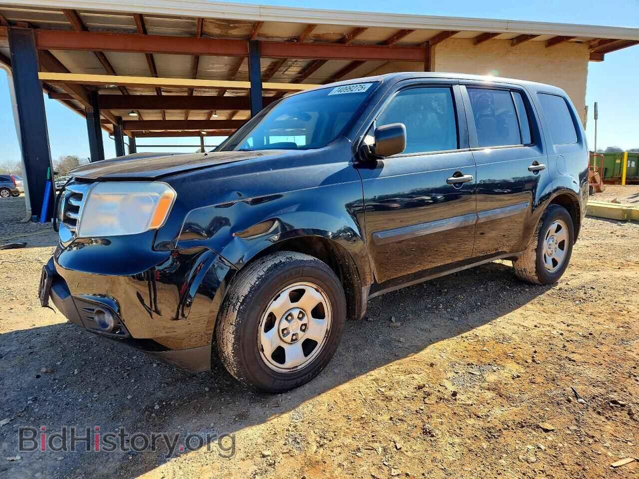 Photo 5FNYF3H22DB036854 - HONDA PILOT 2013