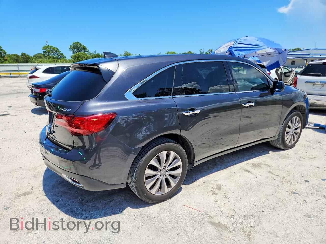 2014 ACURA MDX - VIN: 5FRYD3H42EB019463 - Фото 3