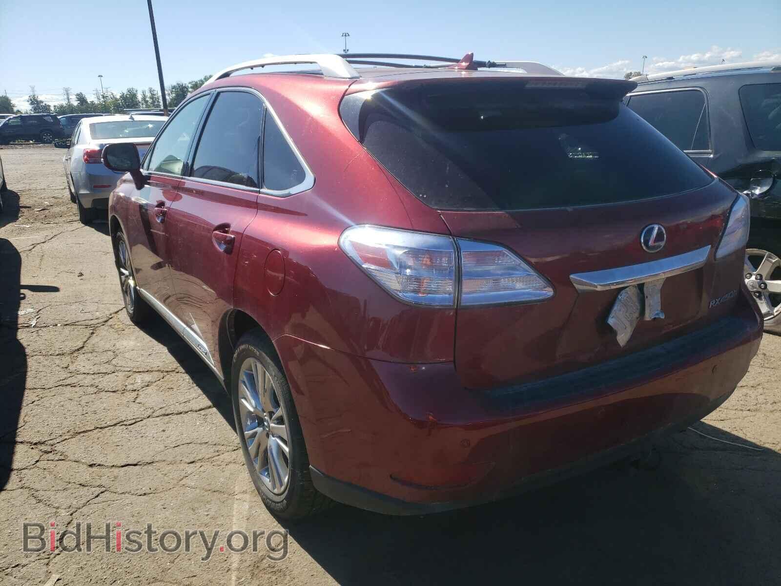 2011 LEXUS RX450 - VIN: JTJBC1BA7B2037482 - Фото 3