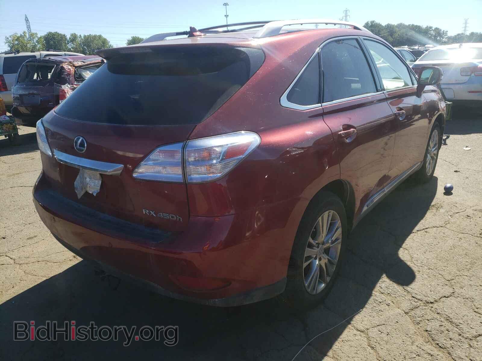 2011 LEXUS RX450 - VIN: JTJBC1BA7B2037482 - Фото 4