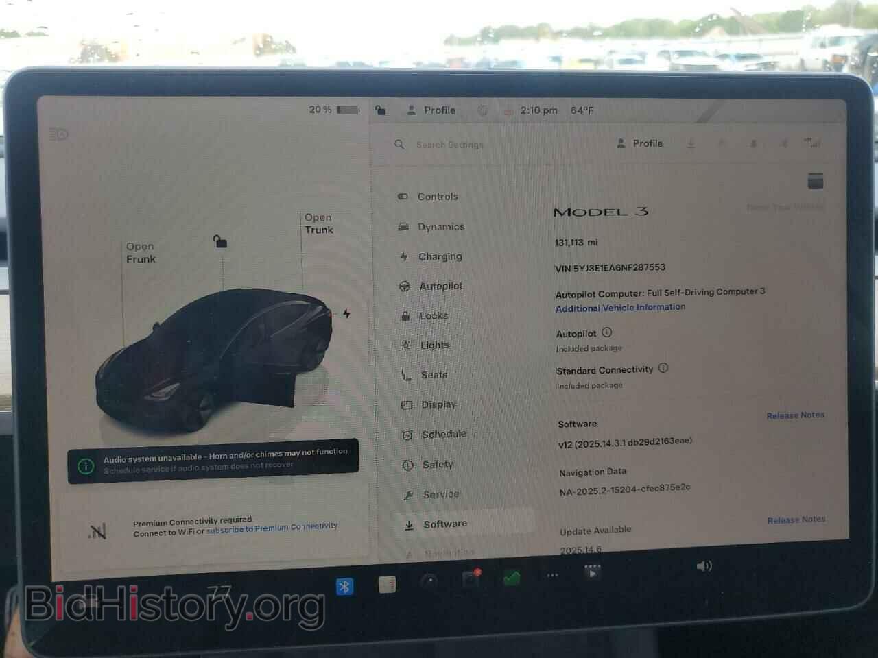 2022 TESLA MODEL 3 - VIN: 5YJ3E1EA6NF287553 - Photo 9