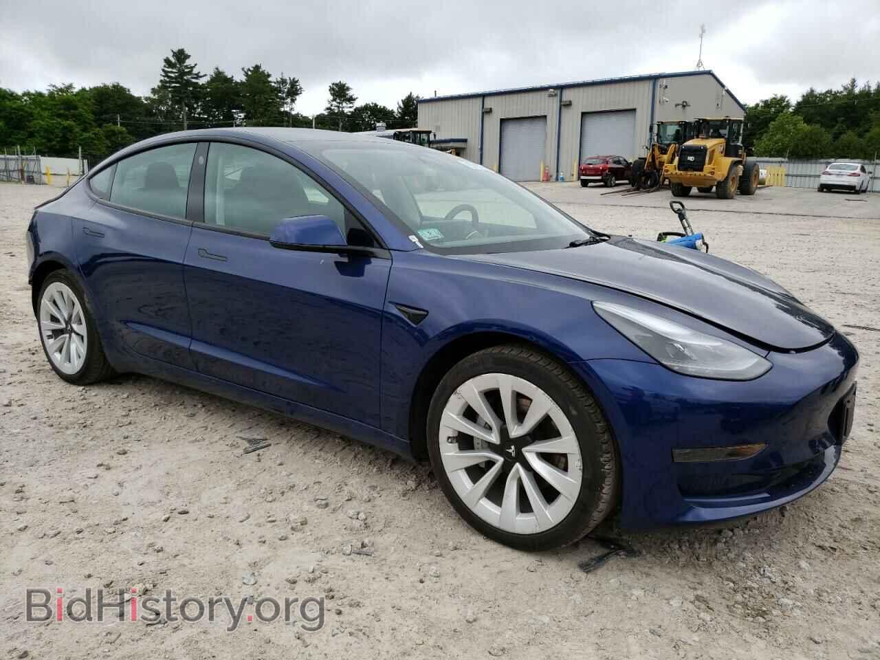2022 TESLA MODEL 3 - VIN: 5YJ3E1EA4NF187354 - Фото 4
