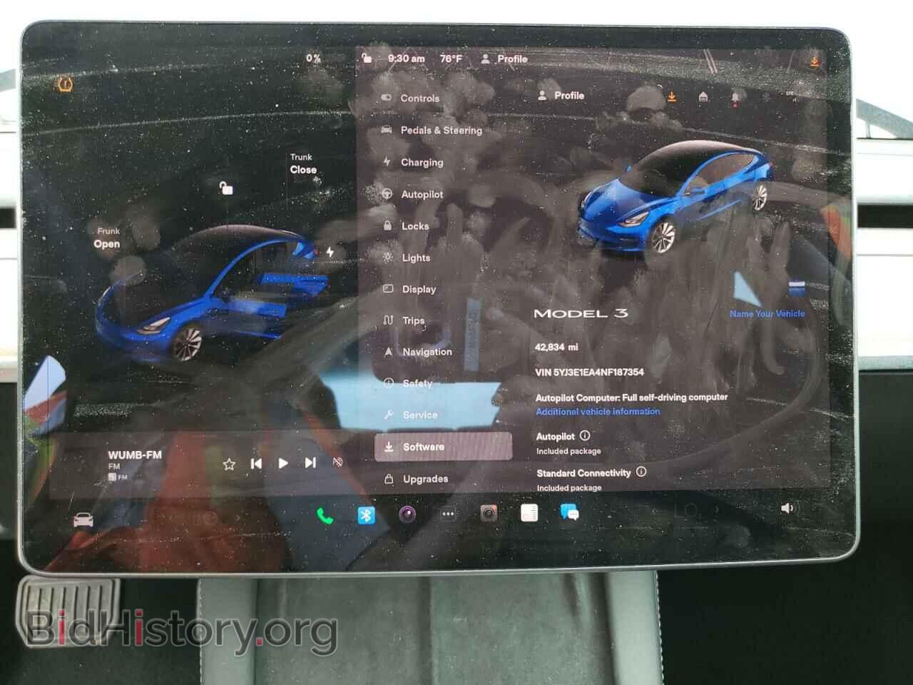 2022 TESLA MODEL 3 - VIN: 5YJ3E1EA4NF187354 - Фото 9