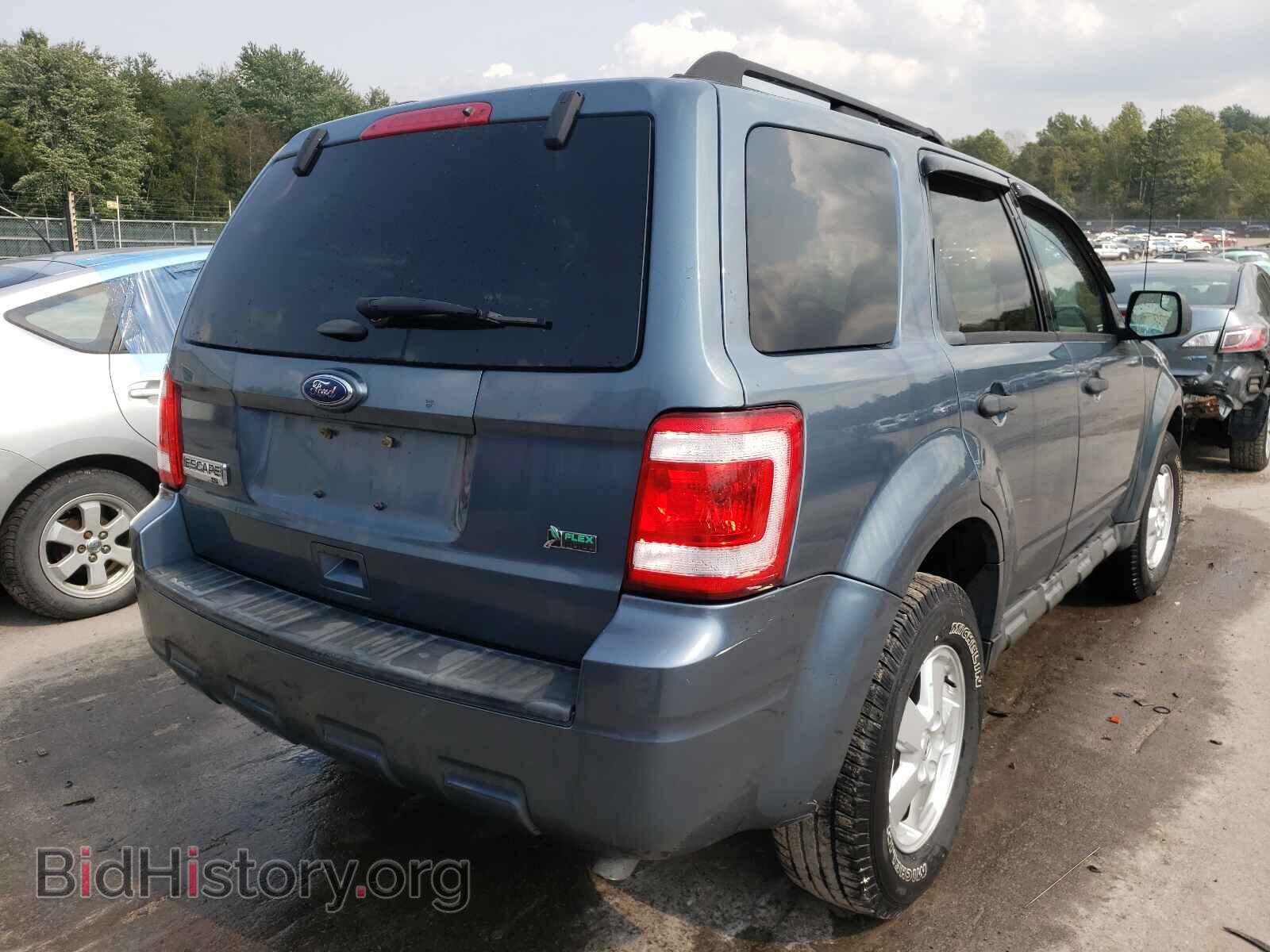 2011 FORD ESCAPE - VIN: 1FMCU9DGXBKB09033 - Фото 4