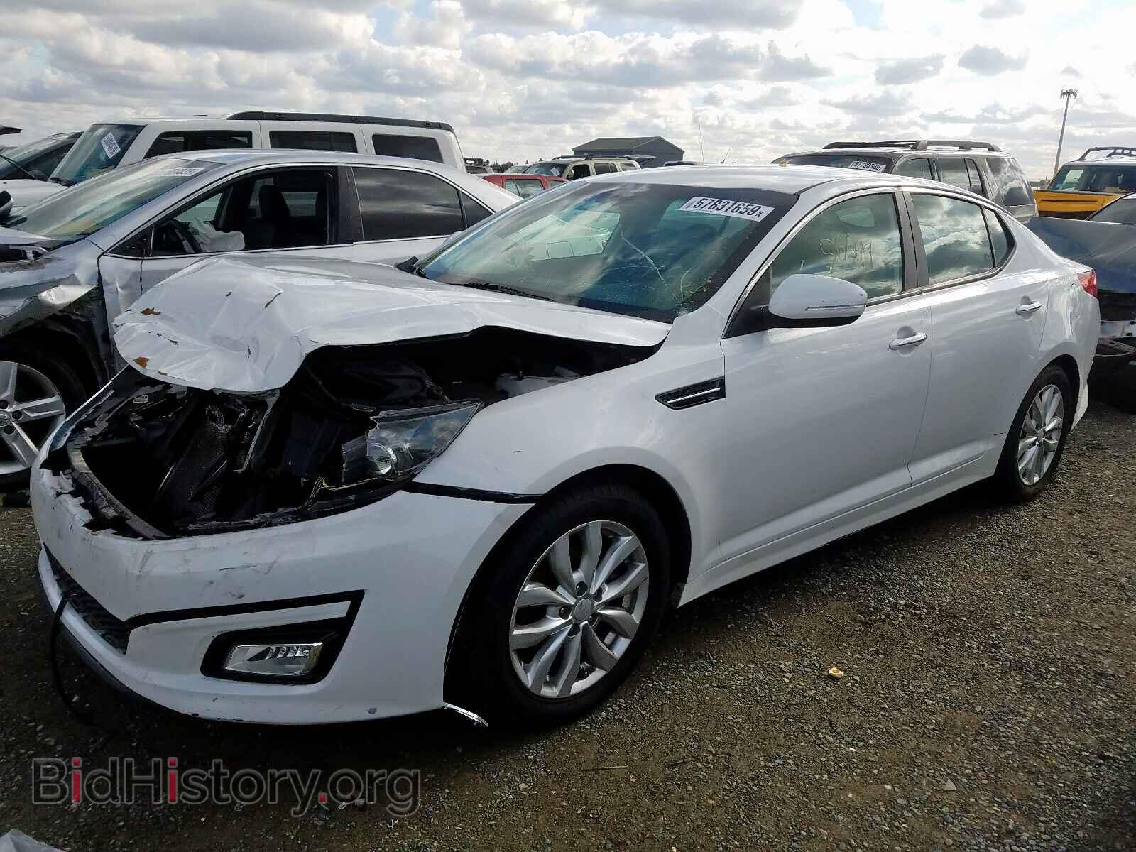2015 KIA OPTIMA EX - VIN: 5XXGN4A78FG399105 - Фото 2